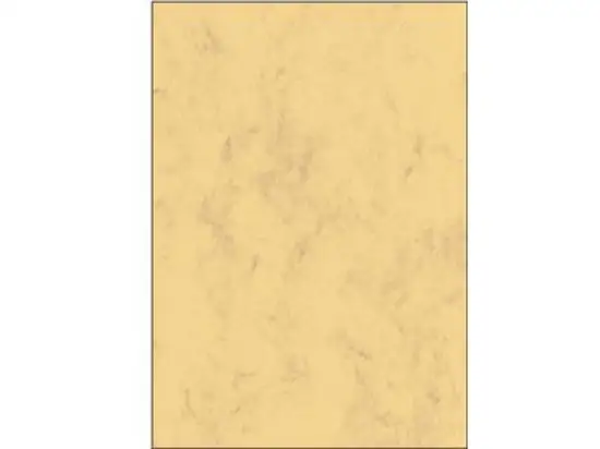 Marmor-Papier Sigel DP553 A4, 200g, Marmor, sandbraun, Inkjet Laser Kopierer, Pack 50 Blatt