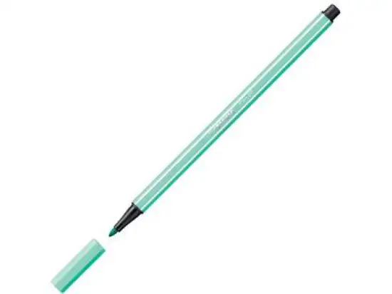Filzstift Stabilo 68/13 Pen 68 Schreibfarbe: eisgrün, Pack 10 Stk