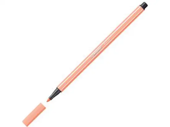 Filzstift Stabilo 68/26 Pen 68 Schreibfarbe: hellrosa, Pack 10 Stk