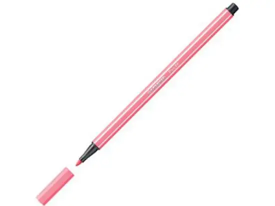 Filzstift Stabilo 68/29 Pen 68 Schreibfarbe: rosa, Pack 10 Stk
