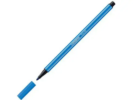 Filzstift Stabilo 68/41 Pen 68 Schreibfarbe: dunkelblau