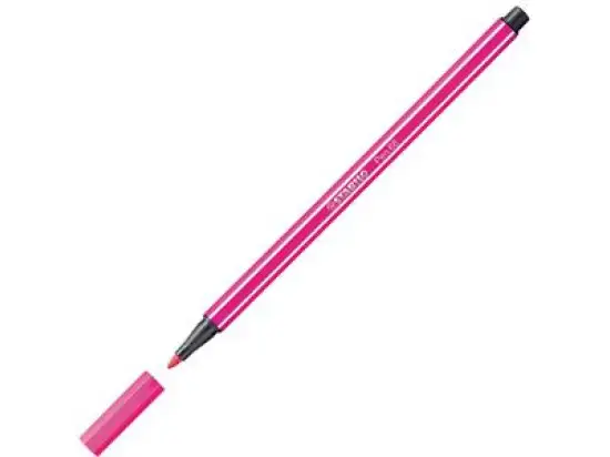 Filzstift Stabilo 68/56 Pen 68 Schreibfarbe: rosarot, Pack 10 Stk