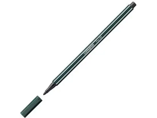 Filzstift Stabilo 68/63 Pen 68 Schreibfarbe: grünerde
