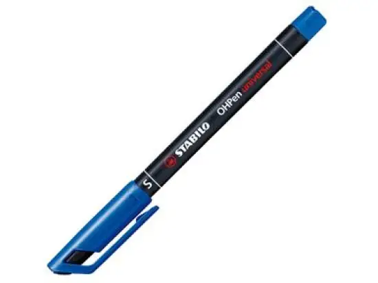 Folienschreiber Stabilo 841/41 OHPen universal blau