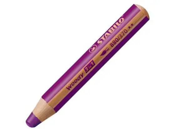 Multitalent-Stift Stabilo 880/370 woody 3in1 lila