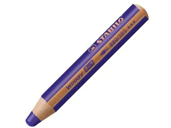 Multitalent-Stift Stabilo 880/385 woody 3in1 violett