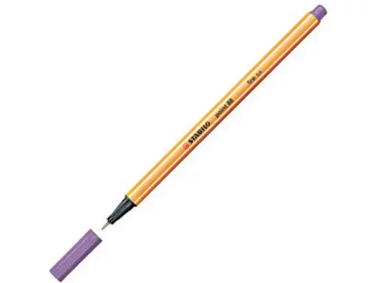 Fineliner Stabilo 88/59 point 88 Schreibfarbe: flieder, Pack 10 Stk