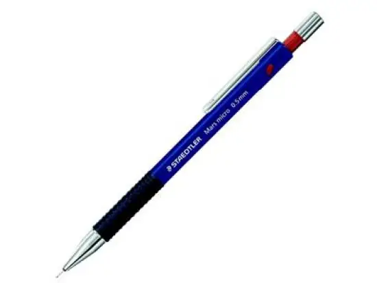 Druckbleistift Staedtler 77505 775 05 Mars micro Minenstärke: 0,5mm, Schaftfarbe: blau
