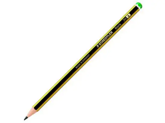 Bleistift Staedtler 120-4 Noris 2H