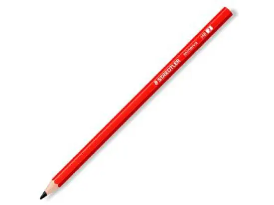 Bleistift Staedtler 13060-2 130 60-2 minerva HB lackiert, Pack 12 Stk
