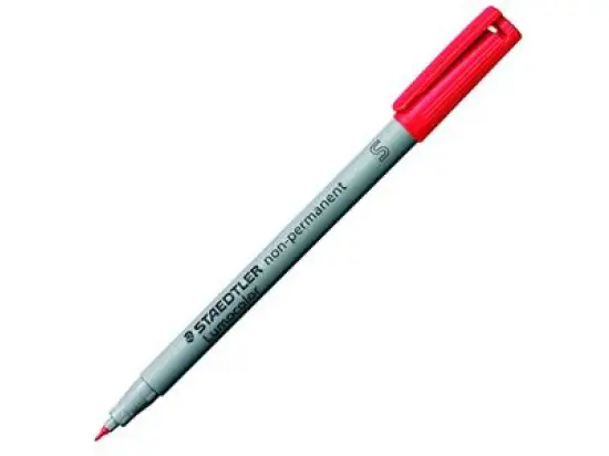 Universalstift Staedtler 311-2 Lumocolor non-permanent S Schreibfarbe: rot