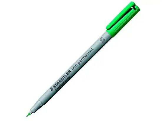 Universalstift Staedtler 311-5 Lumocolor non-permanent S Schreibfarbe: grün