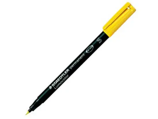 Universalstift Staedtler 313-1 Lumocolor permanent S Schreibfarbe: gelb
