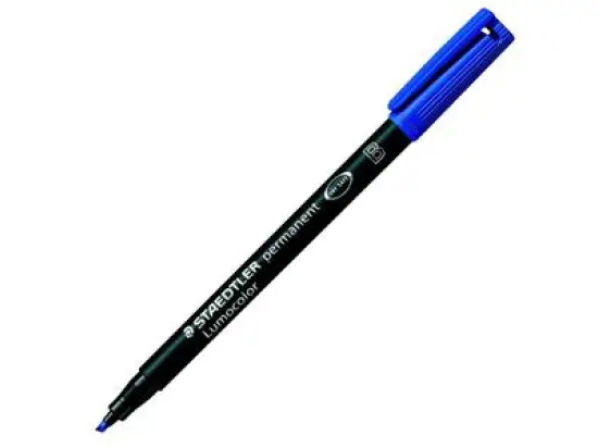 Universalstift Staedtler 314-3 Lumocolor permanent B Schreibfarbe: blau