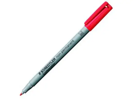 Universalstift Staedtler 315-2 Lumocolor non-permanent M Schreibfarbe: rot