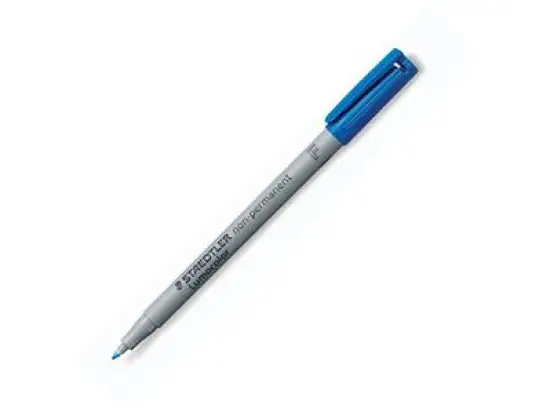 Universalstift Staedtler 316-3 Lumocolor non-permanent F Schreibfarbe: blau