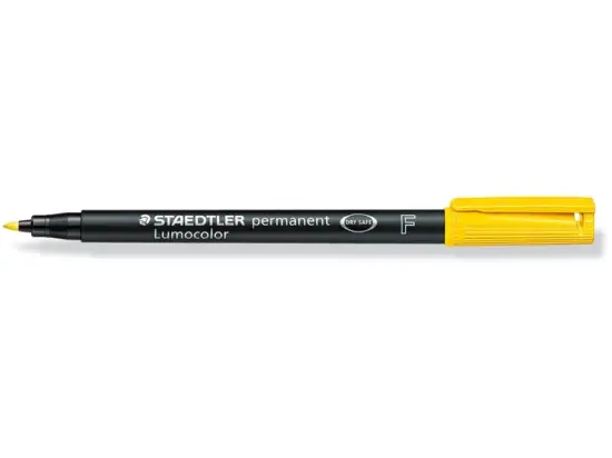 Universalstift Staedtler 318-1 Lumocolor permanent F Schreibfarbe: gelb