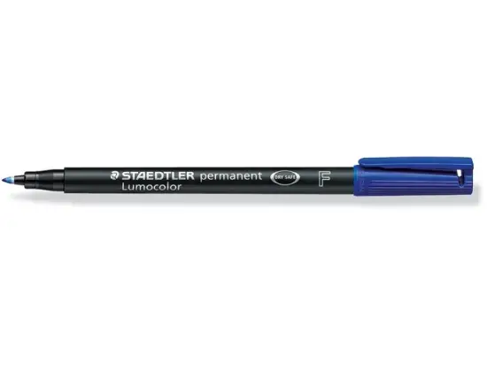 Universalstift Staedtler 318-3 Lumocolor permanent F Schreibfarbe: blau