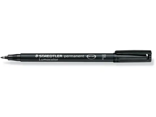 Universalstift Staedtler 318-9 Lumocolor permanent F Schreibfarbe: schwarz
