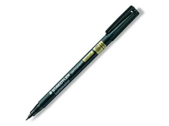 Spezialstift Staedtler 319S-9 319 S-9 Lumocolor permanent special S Schreibfarbe: schwarz