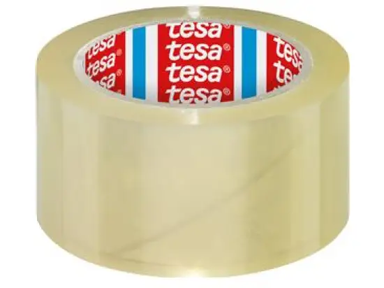 Packband Tesa 04195-00000-04 tesapack 4195 PP Universal 50 mm x 66 m, Kunststoff (PP), transparent