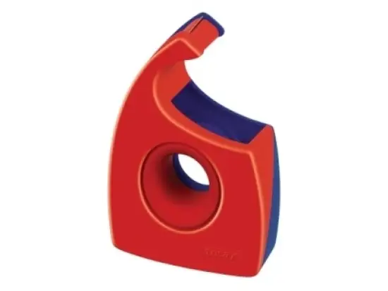 Klebefilm-Handabroller Tesa 57444-00001-00 Easy Cut 19mmx33m rot-blau