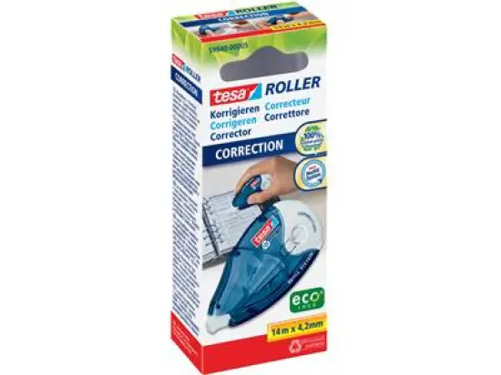 Korrekturroller Tesa 59840-00005-05 Roller ecoLogo 4,2mm/14m nachfüllbar