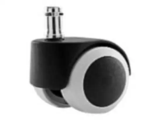 Stuhlrolle Topstar 6991 Top-Pro-1/ E-Star-11 weich schwarz für Hartboden, Pack 5 Stk