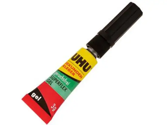 Sekunden Alleskleber UHU 45565 Superflex Gel Gel, geruchsfrei, Tube 3g