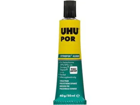 Styroporkleber UHU 45900 POR, Tube 40g