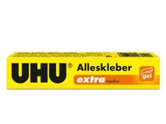 Alleskleber UHU 46010 extra tropffrei, Tube 20g