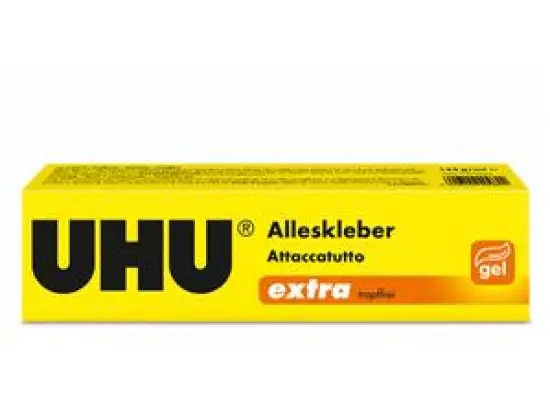 Alleskleber UHU 46050 extra tropffrei, Tube 125g