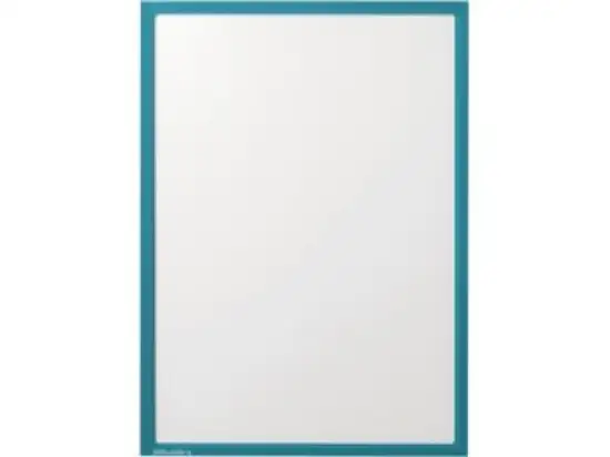 Infotasche Ultradex 889001 A4-hoch/quer (312 x 225 mm), magnetisch, Rahmenfarbe: 01 (grün), Pack 5 Stk