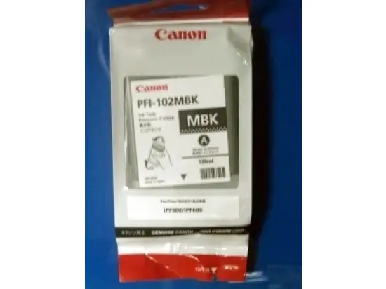 Tintenpatrone Canon 0894B001 PFI-102MBK schwarz-matt 130ml