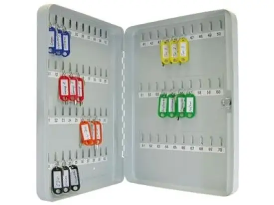 Schlüsselschrank Wedo 10256537X 102 56537X 70 Schlüssel 37,0x28,0x6,0cm lichtgrau