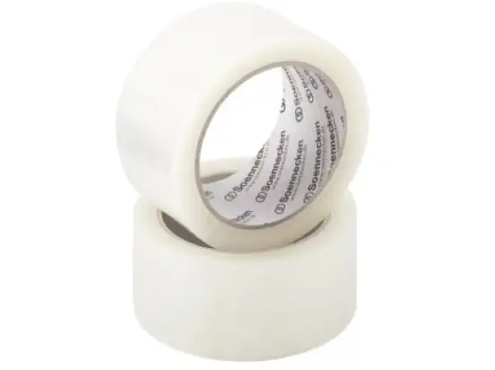 Packband Soennecken 164226603 5860 50 mm x 66 m, Kunststoff (PP), transparent, Pack 6 Rollen