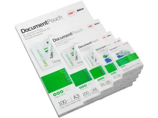 Laminierhülle GBC 3200724 A4 175micron glänzend Format: 216x303mm, Pack 100 Stk