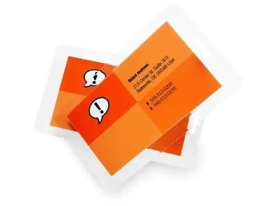 Laminierhülle GBC 3740433 CardPouch, Classic Series 64x108mm 2x125micron gloss/glänzend, Pack 100 Stk