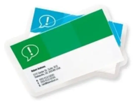 Laminierhülle GBC 3747245 64x99mm 125micron glänzend KEY-CARD, Pack 100 Stk