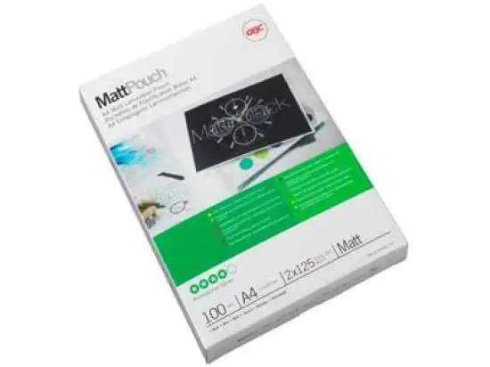Laminierhülle GBC 3747521 A3 125micron matt Format: 303x426mm, Pack 50 Stk