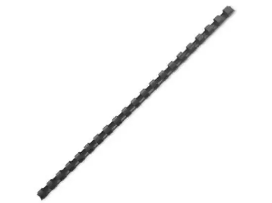 Plastikbinderücken GBC 4028178 CombBind, Classic Series Ø 14,0mm schwarz, Pack 100 Stk