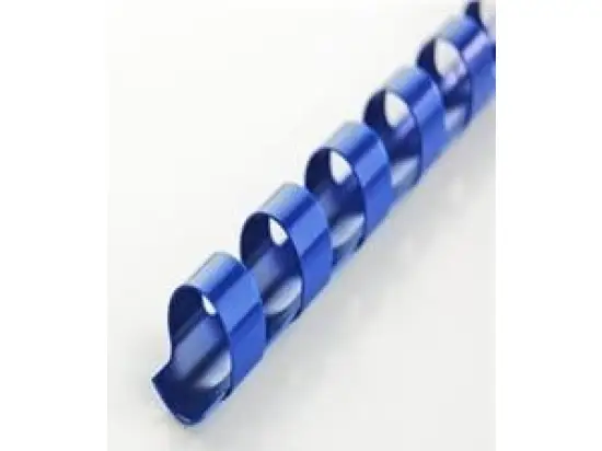 Plastikbinderücken GBC 4028233 Ø 6,0mm blau, Pack 100 Stk