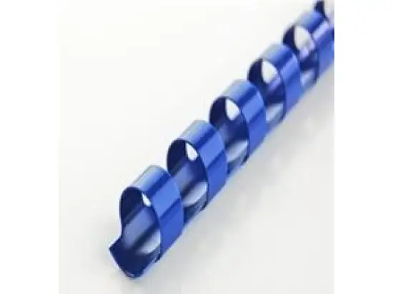 Plastikbinderücken GBC 4028234 Ø 8,0mm blau, Pack 100 Stk