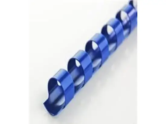 Plastikbinderücken GBC 4028235 Ø 10,0mm blau, Pack 100 Stk