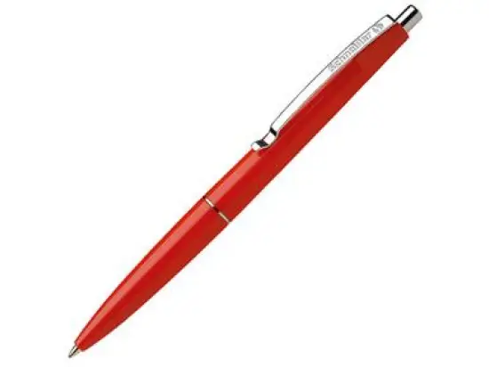 Kugelschreiber Schneider 132902 Office M, Wechselmine, Druckmechanik, dokumentenecht, rot
