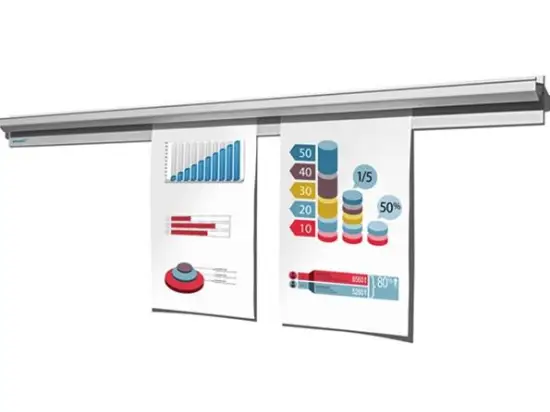 Ball-Schiene Ultradex 9300 80cm Kunststoff weiß Catch-Ball-System