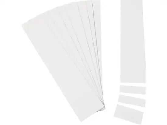 Einsteckkarte Ultradex 847508 17mm hoch/7cm weiß, Pack 170 Stk