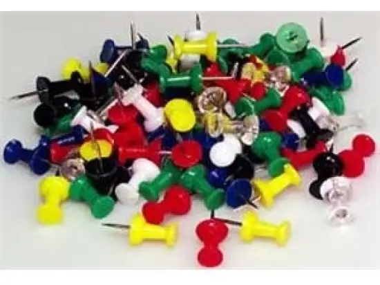 Pinnadeln Alco 663-15 dunkelblau, Pack 100 Stk