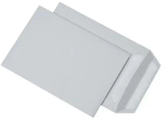 Versandtasche Mailmedia 30005152 B5 ohne Fenster/selbstklebend weiß 90g, Pack 500 Stk