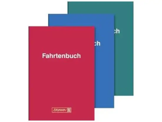 Fahrtenbuch Brunnen 10-10150 1010150 A5, 16 Blatt